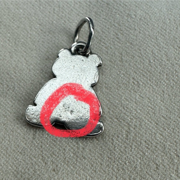 James Avery Retired Silver Panda Charm - Picture 2 of 4